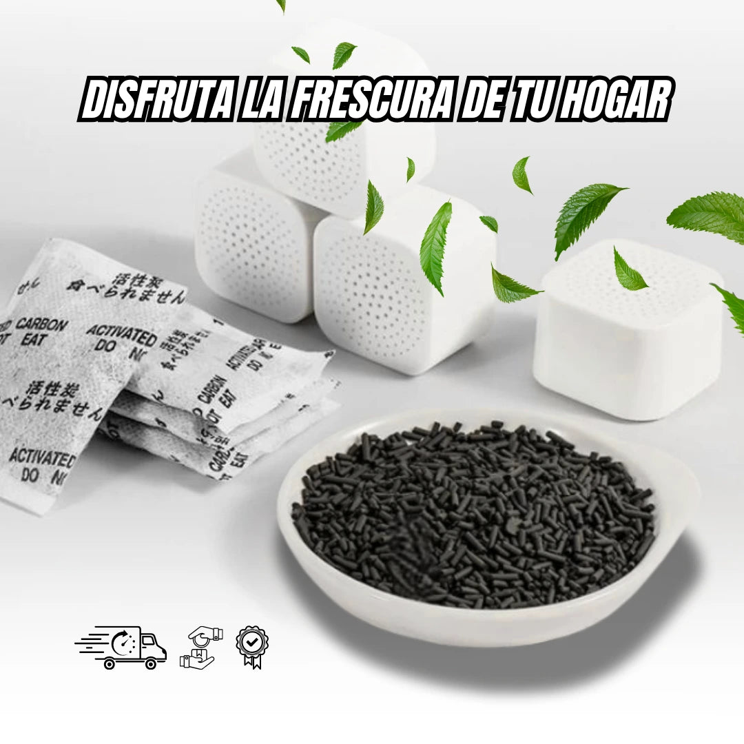 FreshBox® Desodorizador x6und - Elimina los malos olores hasta por 6 meses