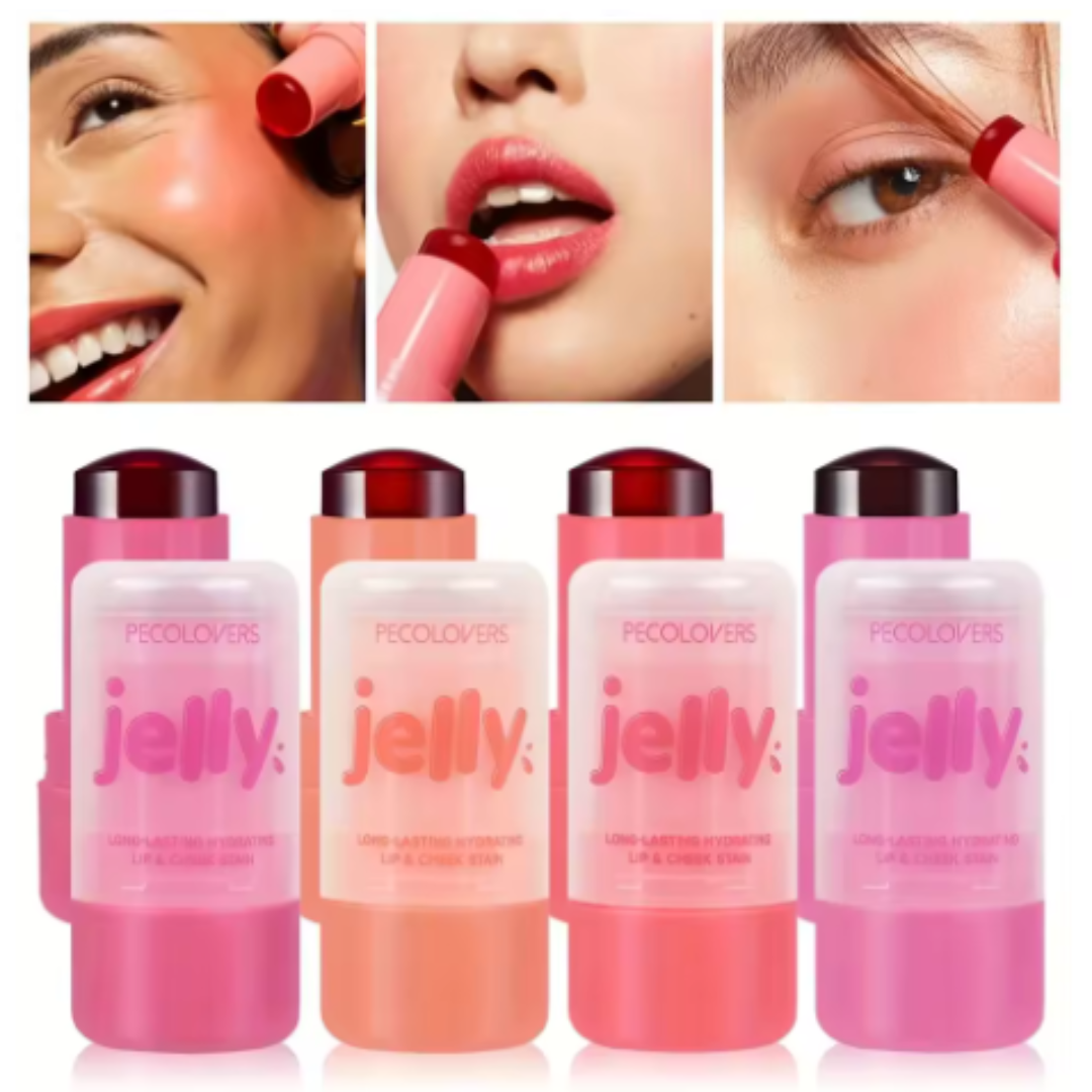 Rubor Jelly x 4 unidades - ¿El color desaparece rápido? Jelly mantiene el glow por horas