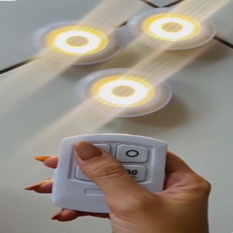 CusyLight-Sistema de Iluminación Inteligente Sin Cables (Set X3).