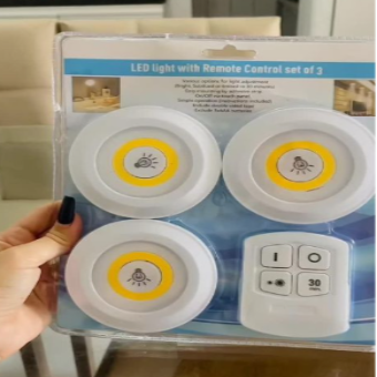 CusyLight-Sistema de Iluminación Inteligente Sin Cables (Set X3).