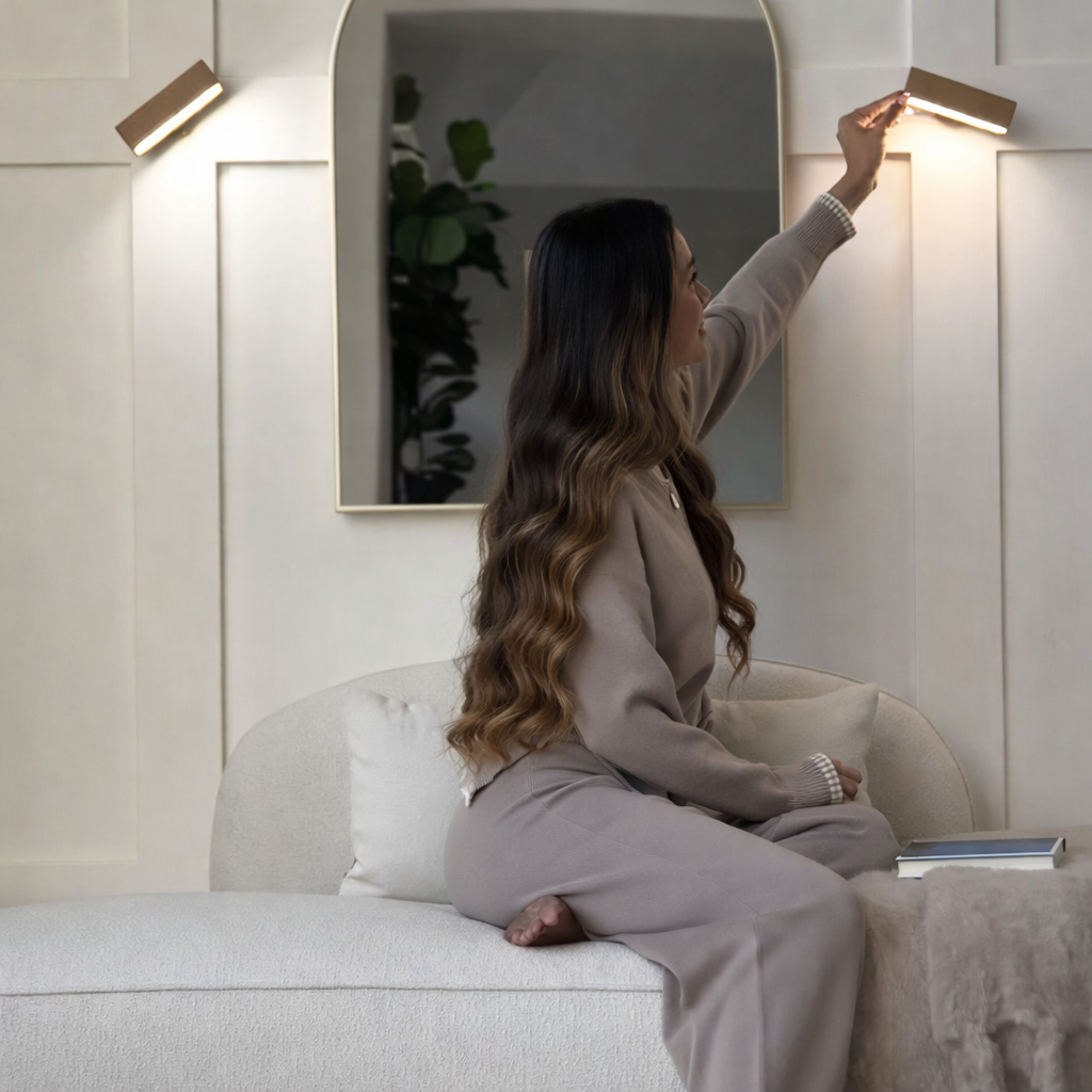 Ilumina tu hogar sin obras ni cables. (Olvida herramientas y pago de electricistas) Luz Aurora