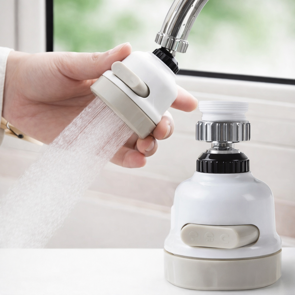 ✨ Grifo Ahorrador de Agua Giratorio 360° ✨