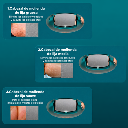 Removedor de Callos Inteligente-Suavidad Profesional en Casa