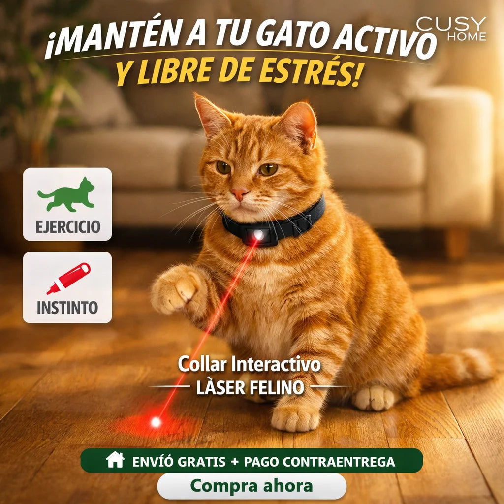 Collar Laser Para Gatos