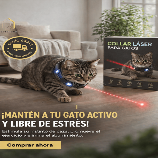 Collar Laser Para Gatos