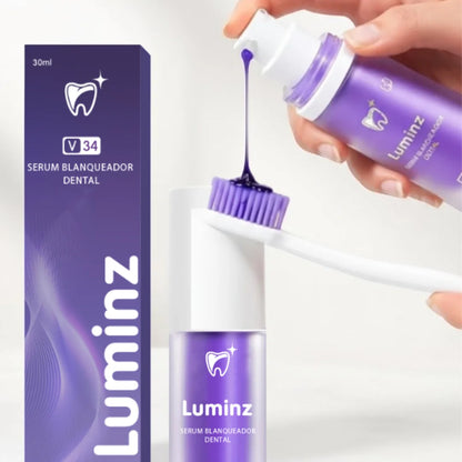 Serum Blanqueador Dental V34 LUMINZ - ¡Porque tu sonrisa es tu carta de presentación!