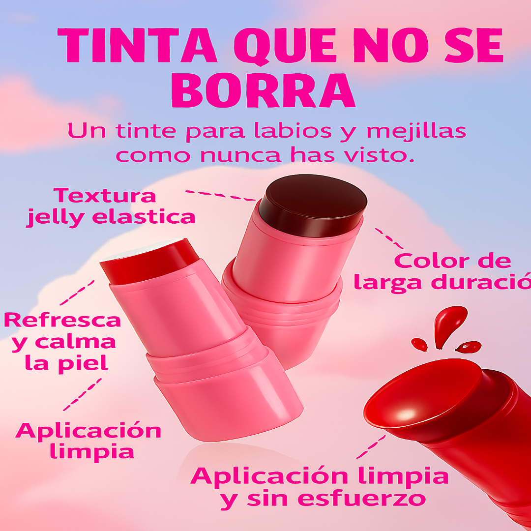 Rubor Jelly x 4 unidades - ¿El color desaparece rápido? Jelly mantiene el glow por horas